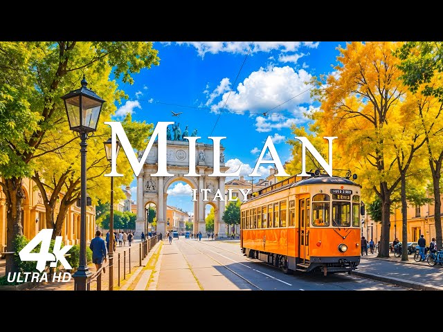 Milan 4K UHD – Discover the Charming Beauty of a World-Class Modern and Ancient City