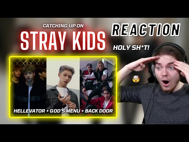 Catching Up On: Stray Kids - Hellevator + 神메뉴 GOD'S MENU + Back Door | REACTION