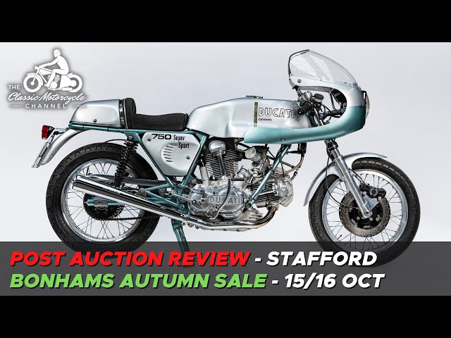 Bonhams motorcycle POST AUCTION REVIEW for The Autumn Sale - 15/16 October 2022