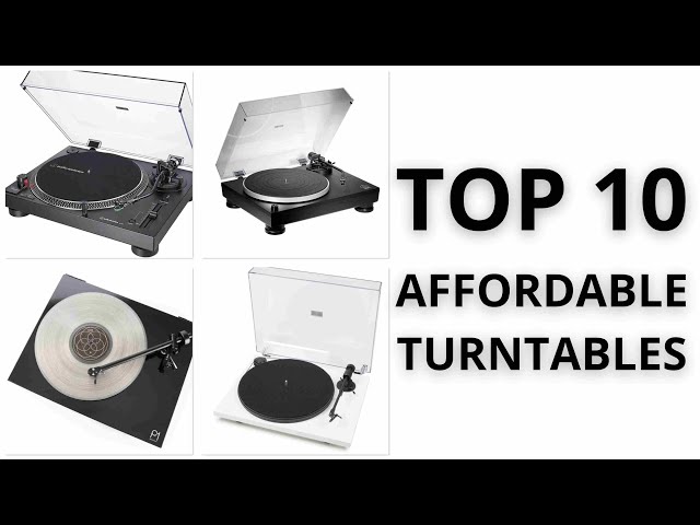 TOP 10, LOW COST TURNTABLES. CHOOSE A TURNTABLE YOU CAN AFFORD (BUY LINKS IN DESCRIPTION!)