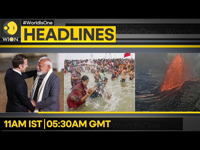 Maha Kumbh: Millions Take Holy Dip | Hawaii's Kilauea Volcano Erupts Again | WION Headlines