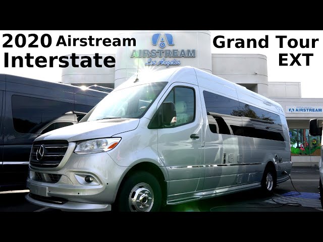 Walkthrough RV Tour of the Brand NEW 2020 Airstream Interstate Grand Tour by Full Time RVers