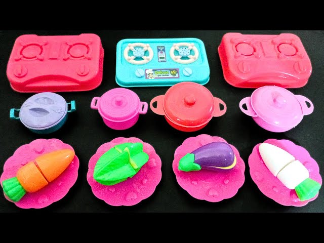 3 Minutes Satisfying with Unboxing Hello Kitty Kitchen Set | ASMR Tiny Frozen Pink Kitchen Set