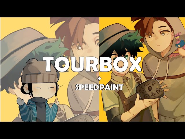 TourBox Neo Review + Speedpaint BNHA THE MOVIE 3!