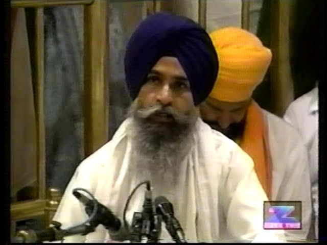 (2) Bhai Manjit Singh ji, Hazoori Ragi Jatha Sachkhand Sri Harmandir Sahib, Amritsar,