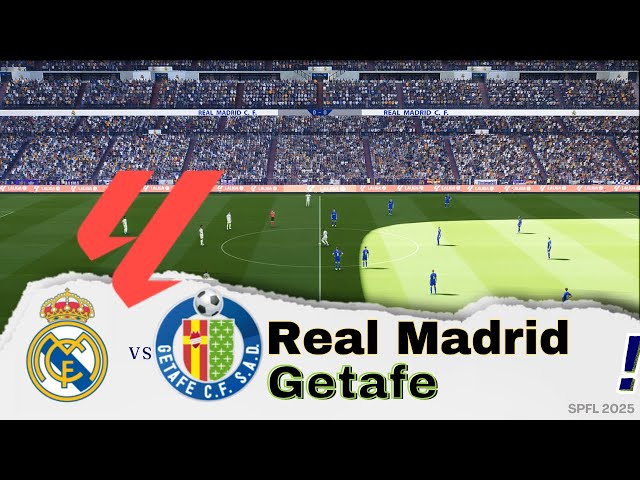 Match Highlights & Goals Real Madrid vs Getafe | Spain La Liga 2024/25