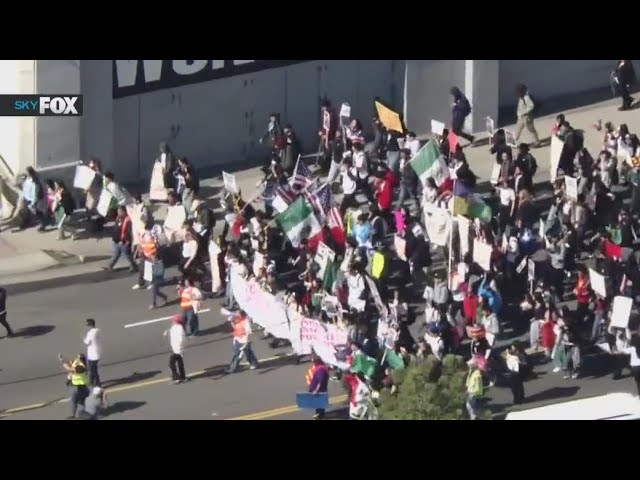 Massive immigration rights coalition forms in LA