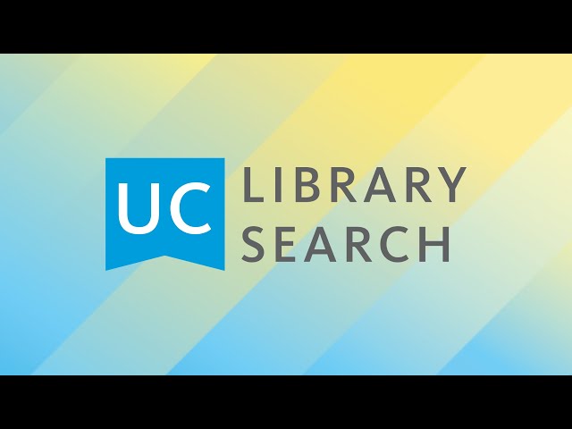 UC Library Search