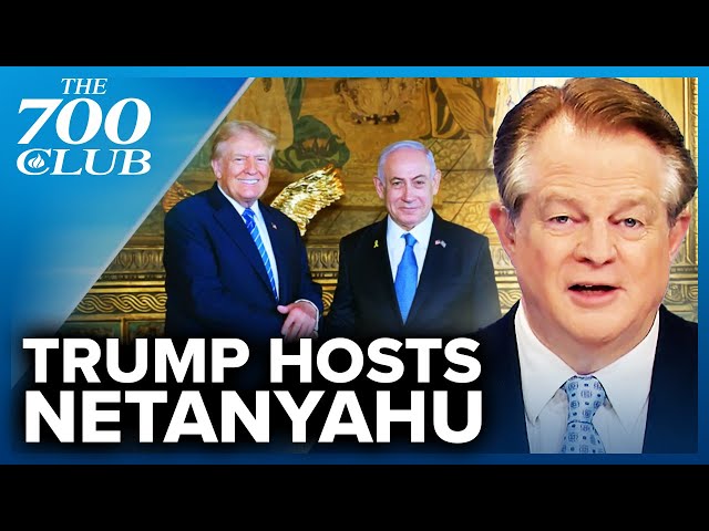 Trump And Netanyahu Meet Today To Discuss Hamas And The War | The 700 Club