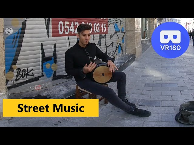 Vr180 3D Street Music 31 / istiklal - Beyoğlu / Sercan Gider