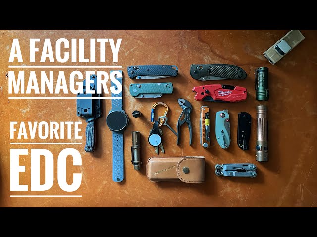 Pocket carry EDC FOR FACILITY MANAGEMENT