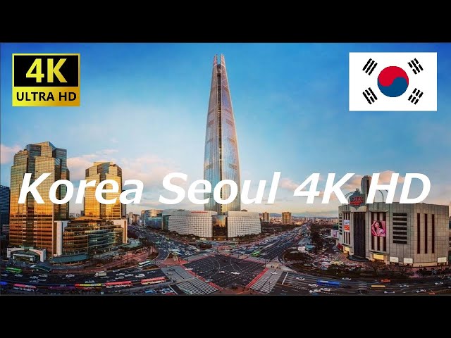 【4K】韓国 ソウル市内 街歩き