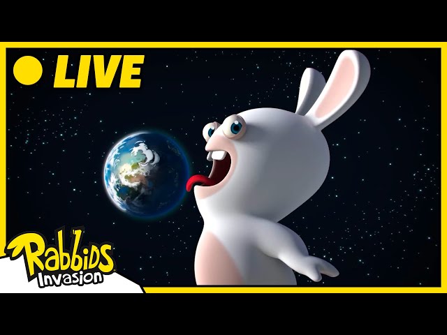 Rabbids Invasion 🐰 Best Episodes ⚡️ Non-stop! ✨ 24h/24 🔴 Cartoon for Kids