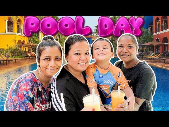 Pura Din Pool Mein Bitaya Humne 🤭🏝️ | Bharti Singh | Haarsh Limbachiyaa | Golla