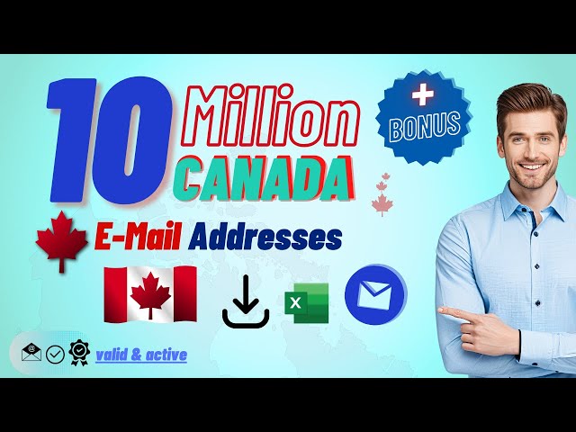 10 Million Canada Emails – Your Marketing Goldmine!