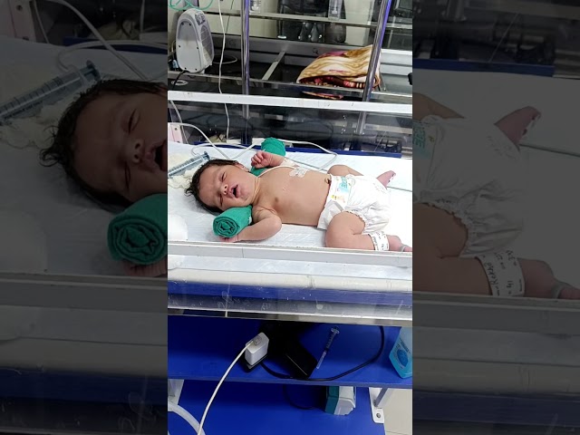 Cute baby boy observation in Nicu🚼😻💓