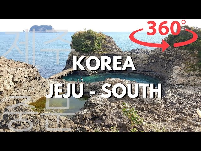 [360 VR] KOREA JEJU (south) - Jungmun Highlights (제주 중문 하이라이트)