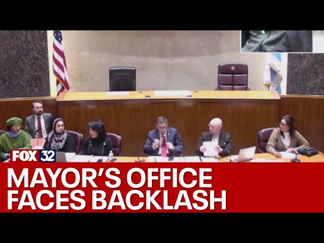 Chicago mayor's office facing backlash after staffer allegedly tried to hide meeting video