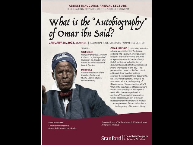 What is the autobiography of Omar ibn Said?