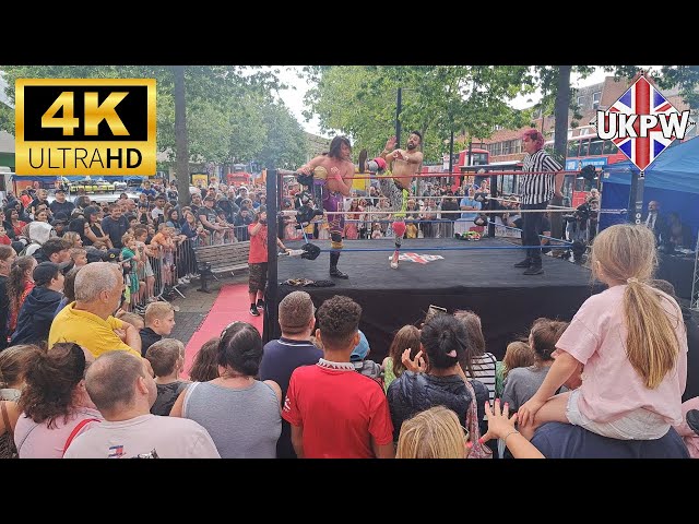 4K - Delphine & Prince Dean Try To Kick Each Other's Faces Of In #bexleyheath