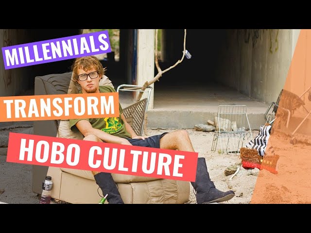 Homeless MILLENNIALS Are Transforming HOBO Culture