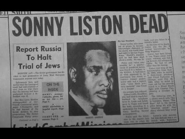 The mysterious death of sonny liston revealed