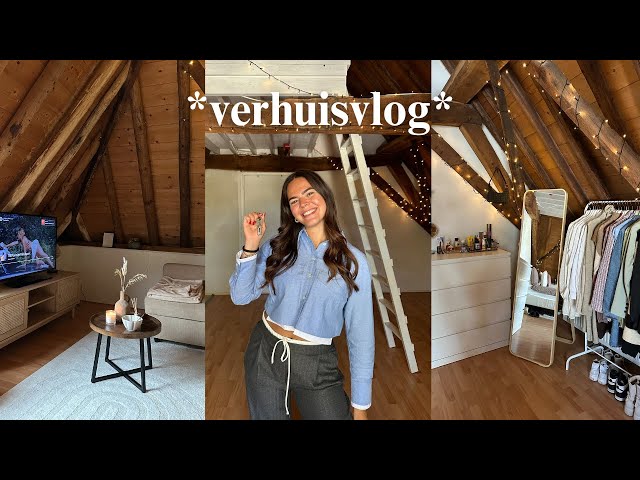 IK GA VERHUIZEN + IKEA SHOPLOG 🤎 Verhuisvlog ☁️