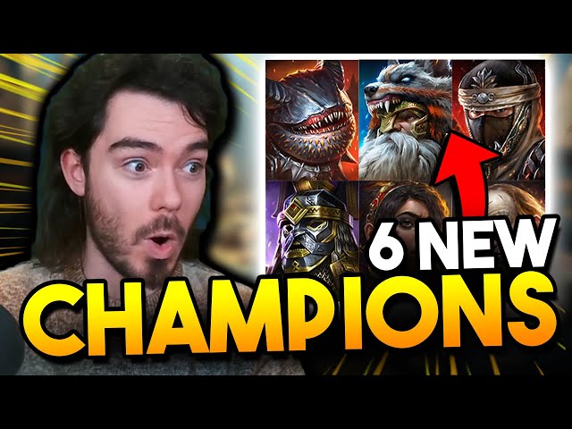 6 NEW CHAMPS...... Powercreep GOING STRONG in 2025(!) | Raid: Shadow Legends