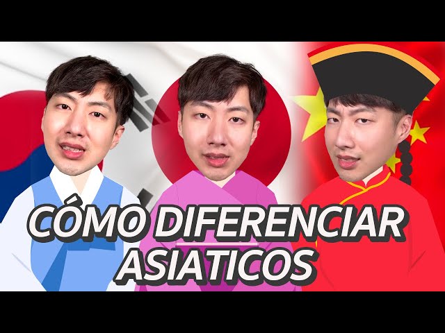 CÓMO DIFERENCIAR ASIATICOS I CHINO I COREANO I JAPONES