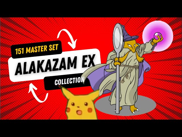 INSANELY PSYCHED With These Alakazam ex Collection Boxes!! (151 Master Set - Part 8)