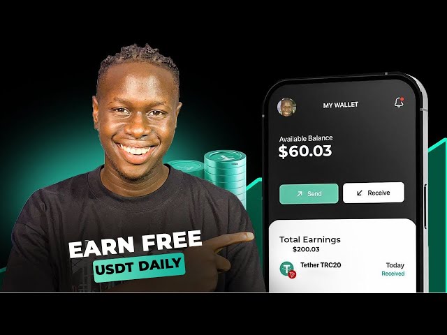 I Got Paid $60 USDT WITHOUT INVESTMENT using MY SMARTPHONE | Make Money Online 2025