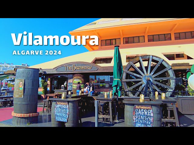 🇵🇹 Vilamoura, How to walk from Quarteira – February 2024 – 4K