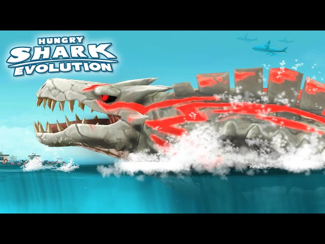 The New TYLOSAUR Unlocked!!! - Hungry Shark Evolution | HD