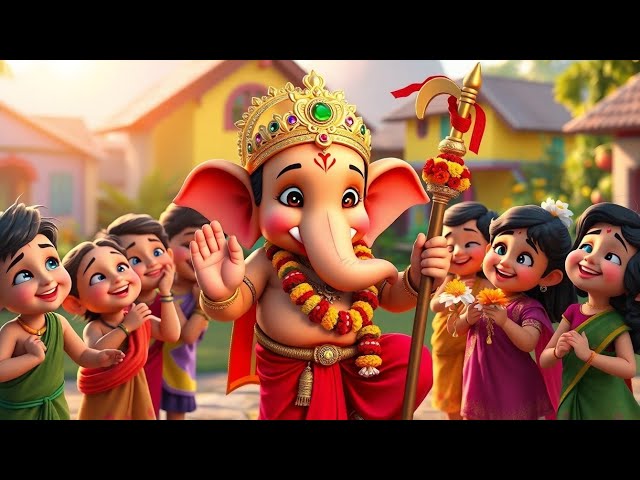 Ganpati Bappa Morya | गणपति बाप्पा मोरया, मंगलमूर्ति मोरया #ganesh #hindi #story