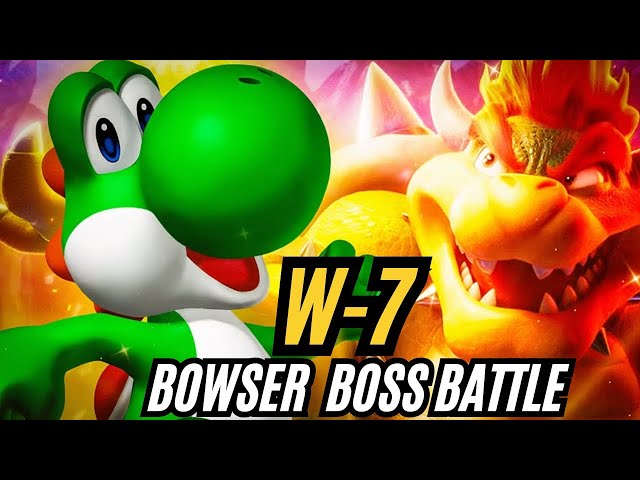 Final Bowser Boss Battle with Yoshi - Super Mario Bros. Wonder Finale! 🎮🔥