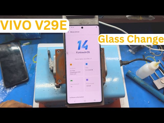 VIVO V29E Glass Change Video