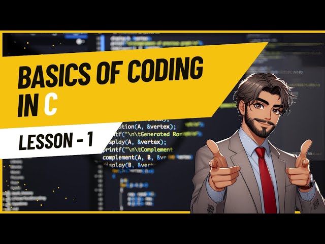 C Lecture 1: Why C Language? | Learn Basics, History, Applications & More! (Hinglish)