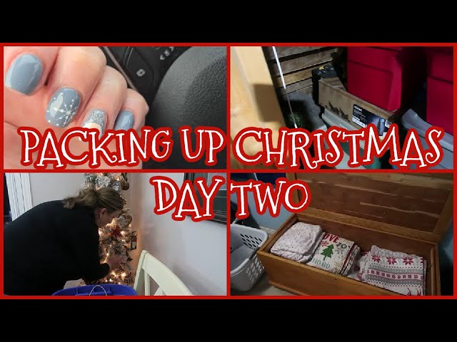 VLOGMAS 2024 - PACKING UP CHRISTMAS - DAY TWO