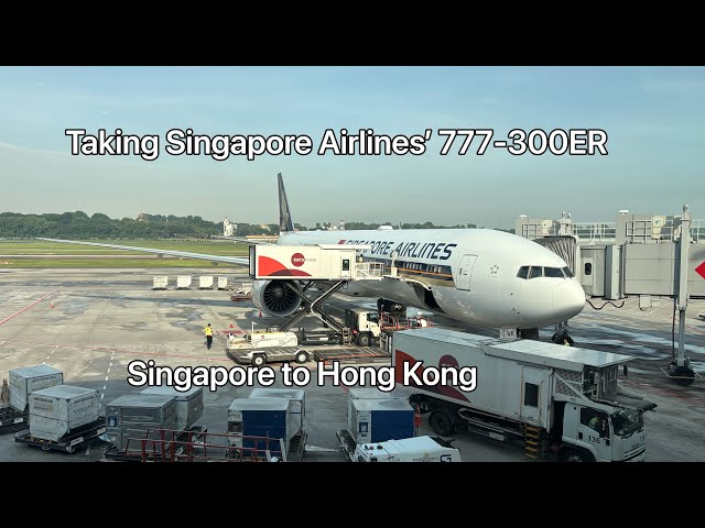 TRIPREPORT || Singapore to Hong Kong || Singapore Airlines