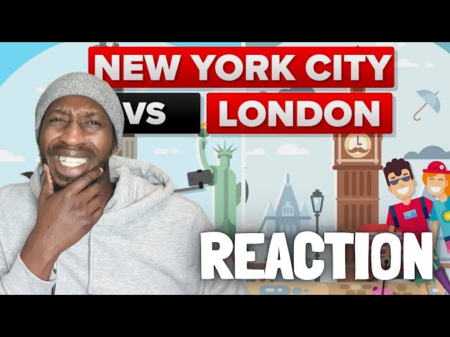 New York City vs London - City Comparison [UK REACTION]