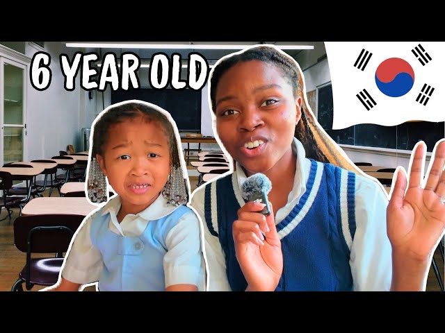 Am I SMARTER than my 6 yr old SISTER in KOREAN? | 한국어 🇰🇷