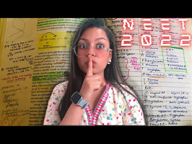 Best Revision Strategy to score 600+ in NEET 2022|Neet|NEET Guidance|Tanisholic