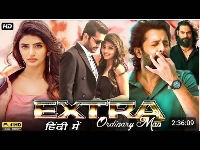 EXTRA ORDINARY MAN New (2024) Released FullHindi Dubbed Action Movie | Nithin, Sreeleela, Bhibhushan