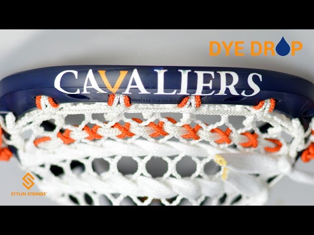 Cavaliers UVA Custom Lacrosse Dye & pocket | Dye Drop S3