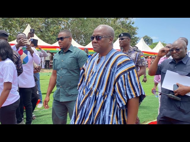 John Mahama First Words After No. 8 + Speech @ Kwame Nkrumah’s 115th Birthday in Nkroful 🇬🇭