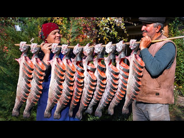 Fresh Trout Cooked in a Wood Fired Oven | A Traditional Delight