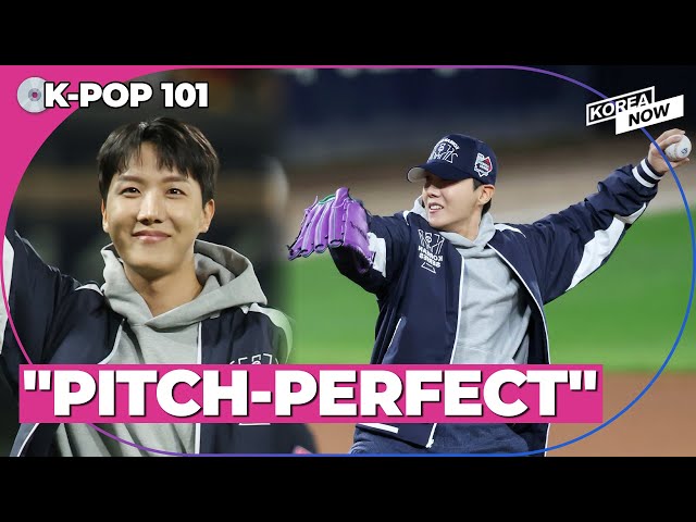 Reason why BTS' j-hope threw the first pitch at a Korean baseball game