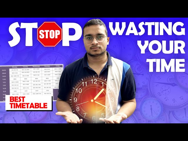 Best Time Table Scientifically for Students  in last 6 Months of NEET || Secret of Every Topper