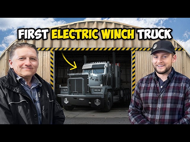 Building the FIRST EVER Diesel Electric Winch Tractor! 🚜⚡ (Behind the Scenes)