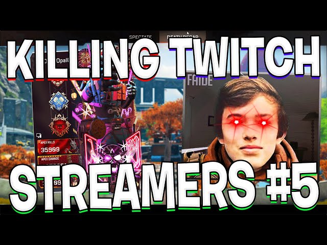 KILLING APEX LEGENDS STREAMERS WITH MOVEMENT! #5